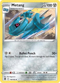 Metang 118/195 — Silver Tempest Pokémon card