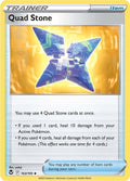 Quad Stone 163/195 Reverse Holofoil, Silver Tempest Pokémon card