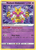Radiant Alakazam 059/195 Holofoil, Silver Tempest Pokémon card