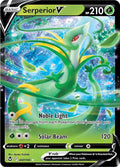 Serperior V 007/195 Holofoil, Silver Tempest Pokémon card