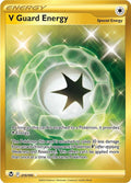 V Guard Energy 215/195 Holofoil, Silver Tempest Pokémon card