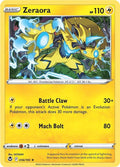 Zeraora 056/195 — Silver Tempest Pokémon card