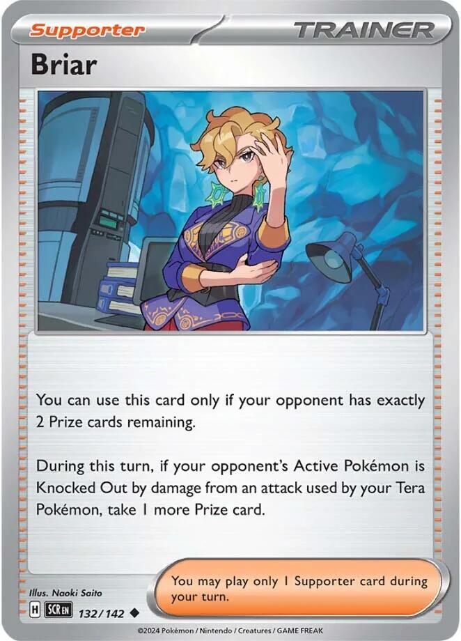 Briar 132/142 — Stellar Crown Pokémon card