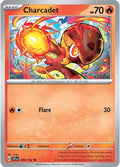 Charcadet 029/142 Reverse Holofoil — Stellar Crown Pokémon card