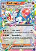 Cinderace ex 028/142 Holofoil — Stellar Crown Pokémon card