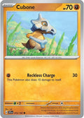 Cubone 072/142 — Stellar Crown Pokémon card