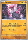 Diancie 086/142 Reverse Holofoil — Stellar Crown Pokémon card