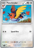 Fletchinder 122/142 Reverse Holofoil — Stellar Crown Pokémon card