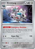 Klinklang 101/142 Reverse Holofoil — Stellar Crown Pokémon card