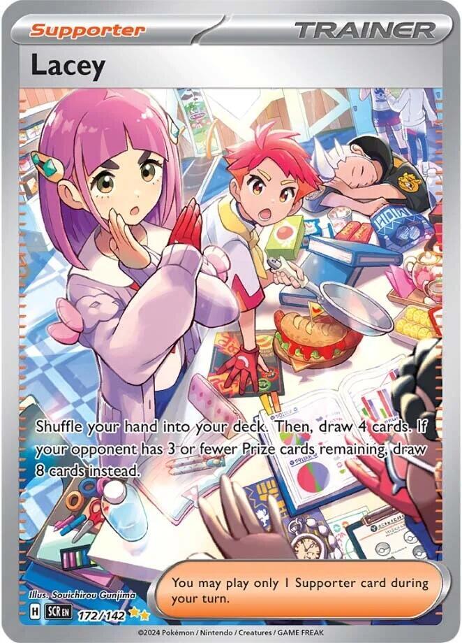 Lacey 172/142 Holofoil — Stellar Crown Pokémon card