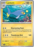 Lanturn 049/142 Reverse Holofoil — Stellar Crown Pokémon card