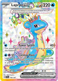 Lapras ex 158/142 Holofoil — Stellar Crown Pokémon card