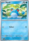 Marill 033/142 Reverse Holofoil — Stellar Crown Pokémon card
