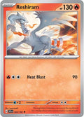 Reshiram 022/142 Reverse Holofoil — Stellar Crown Pokémon card