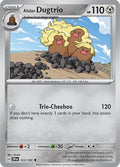 Alolan Dugtrio 123/191 — Surging Sparks Pokémon card