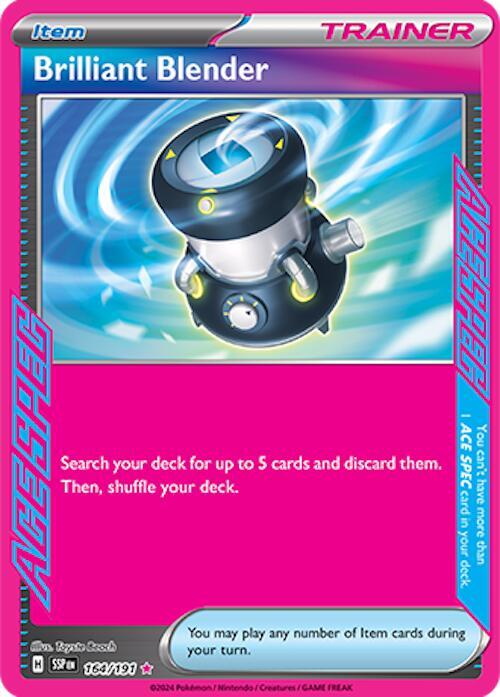 Brilliant Blender 164/191 Holofoil — Surging Sparks Pokémon card