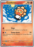 Castform Sunny Form 020/191 Reverse Holofoil — Surging Sparks Pokémon card