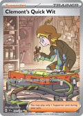 Clemont's Quick Wit 243/191 Holofoil — Surging Sparks Pokémon card