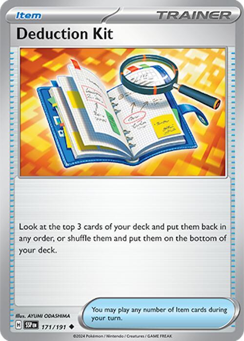Deduction Kit 171/191 — Surging Sparks Pokémon card