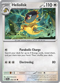 Heliolisk 155/191 Reverse Holofoil — Surging Sparks Pokémon card