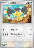 Helioptile 154/191 Reverse Holofoil — Surging Sparks Pokémon card