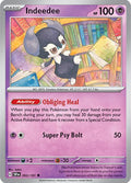 Indeedee 093/191 Reverse Holofoil — Surging Sparks Pokémon card