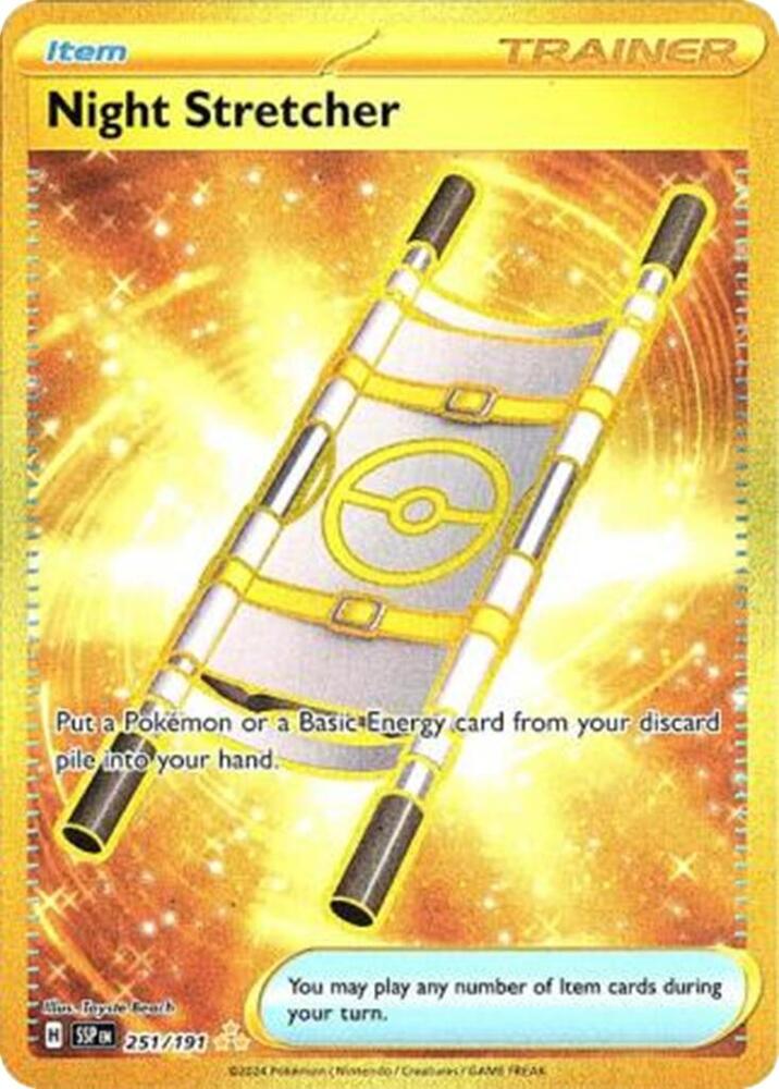 Night Stretcher 251/191 Holofoil — Surging Sparks Pokémon card