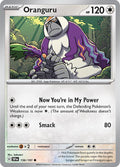 Oranguru 156/191 Reverse Holofoil — Surging Sparks Pokémon card