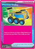 Precious Trolley 185/191 Holofoil — Surging Sparks Pokémon card