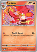 Simisear 023/191 — Surging Sparks Pokémon card