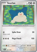 Snorlax 144/191 Reverse Holofoil — Surging Sparks Pokémon card