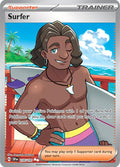 Surfer 235/191 Holofoil, Surging Sparks Pokémon card