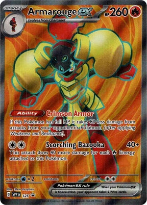 Pokemon - S&V - Black Star Promo - Armarouge ex - 125