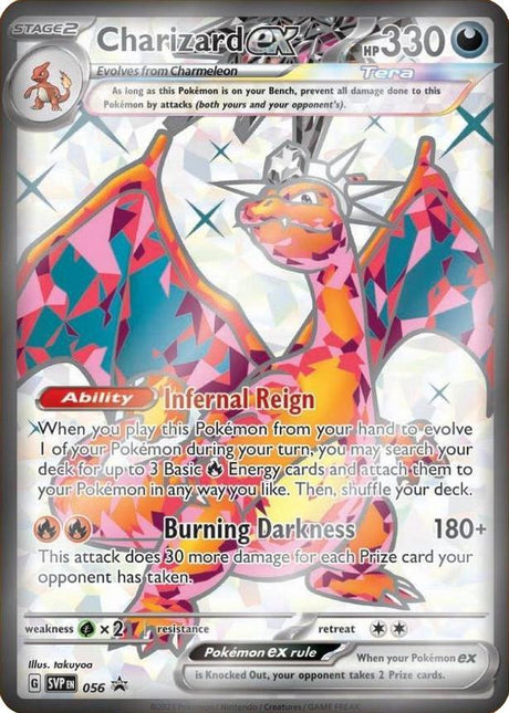 Pokemon - S&V - Black Star Promo - Charizard ex - 056