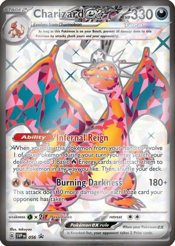 Pokemon - S&V - Black Star Promo - Charizard ex - 056