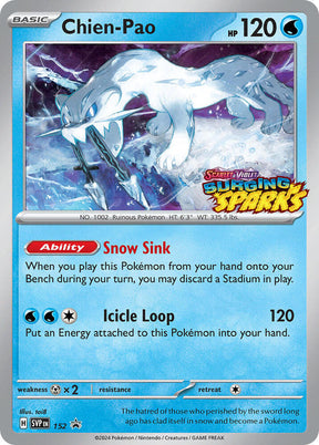 Pokemon - S&V - Black Star Promo - Chien-Pao - 152