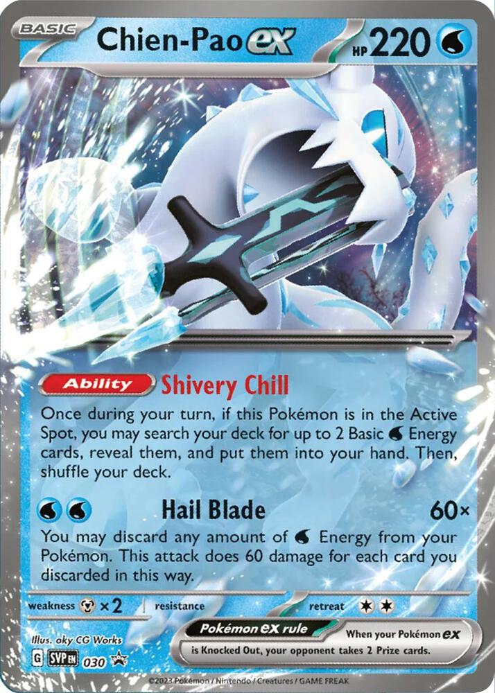 Pokemon - S&V - Black Star Promo - Chien-Pao ex - 030