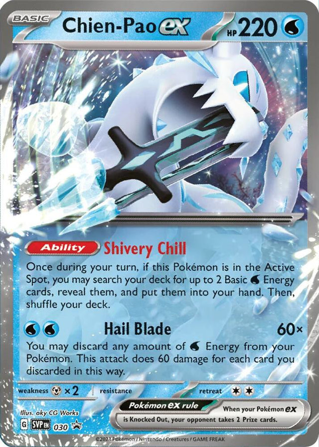Pokemon - S&V - Black Star Promo - Chien-Pao ex - 030