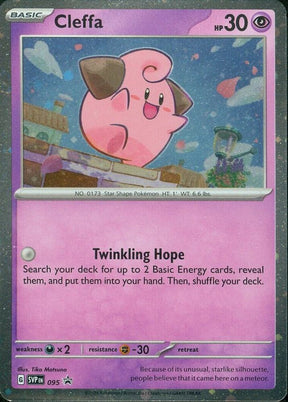 Pokemon - S&V - Black Star Promo - Cleffa - 095