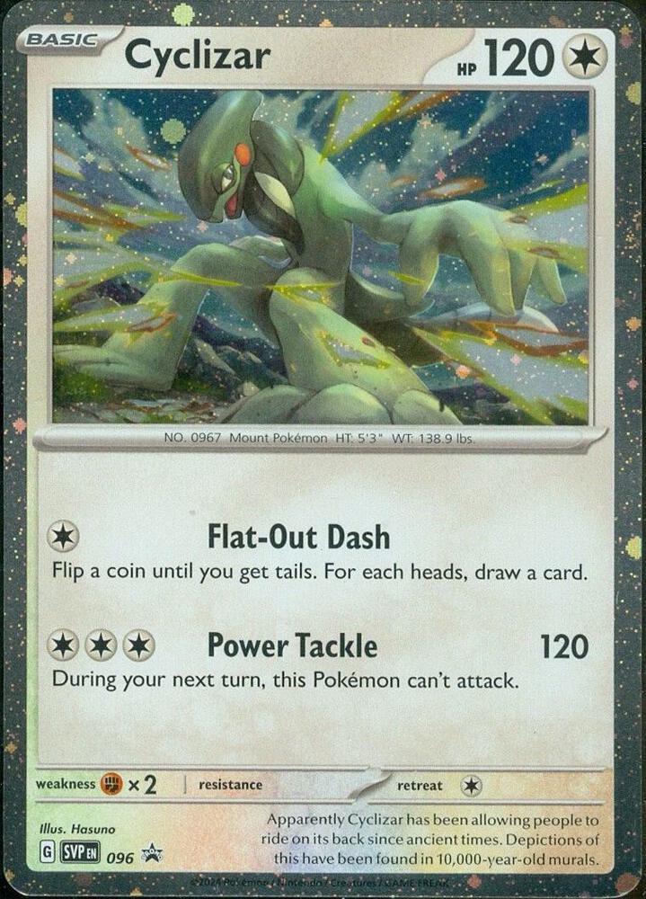 Cyclizar SVP 096 Holofoil — Black Star Promo Pokémon card