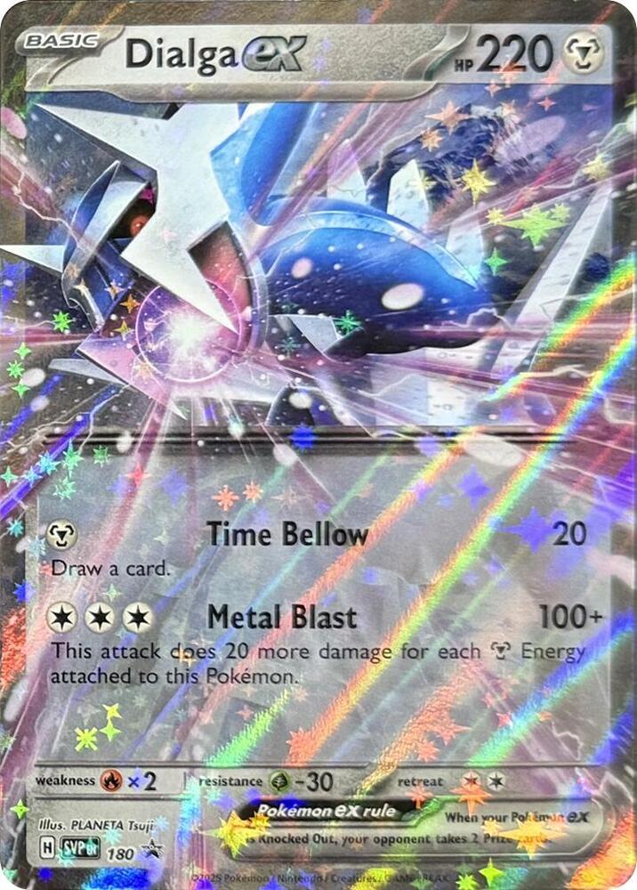 Pokemon - S&V - Black Star Promo - Dialga ex - 180