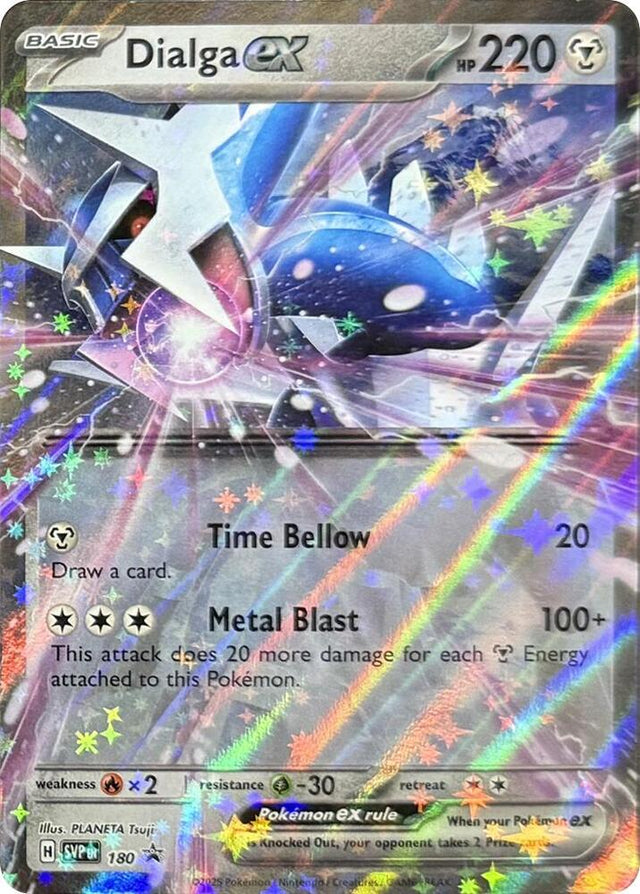 Pokemon - S&V - Black Star Promo - Dialga ex - 180