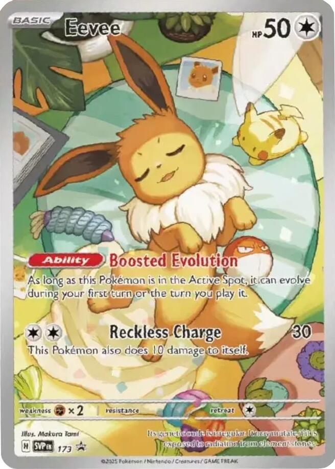 Eevee SVP 173 Holofoil — Black Star Promo Pokémon card