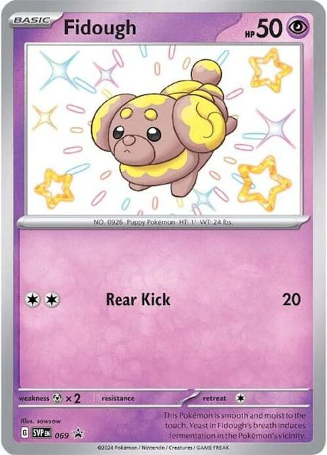 Pokemon - S&V - Black Star Promo - Fidough - 069