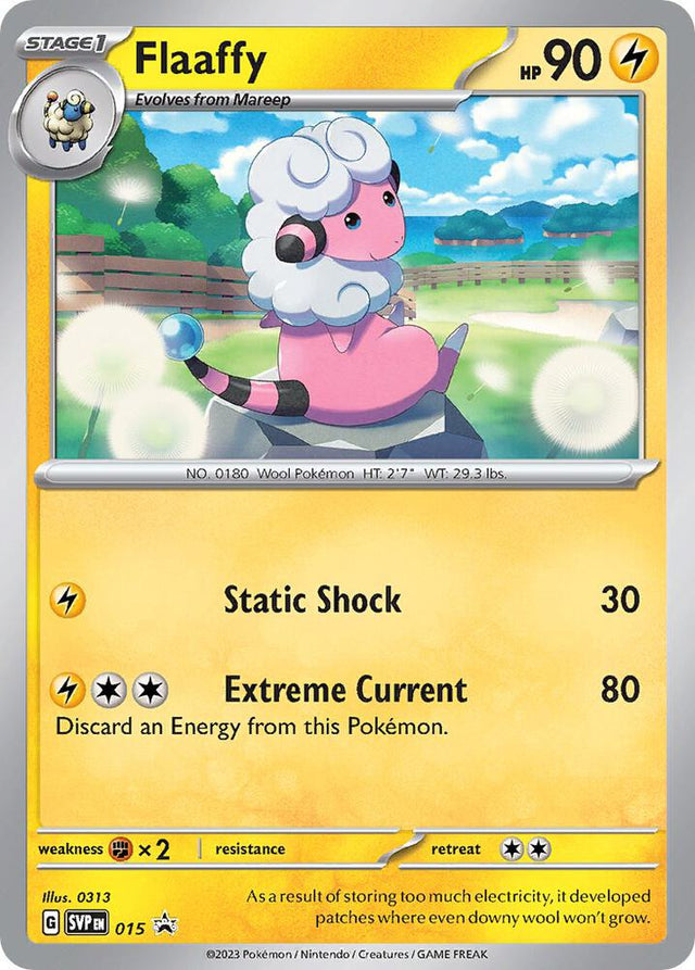 Pokemon - S&V - Black Star Promo - Flaaffy - 015