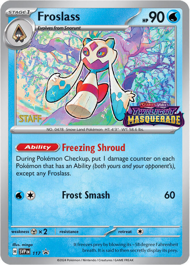 Pokemon - S&V - Black Star Promo - Froslass - 117