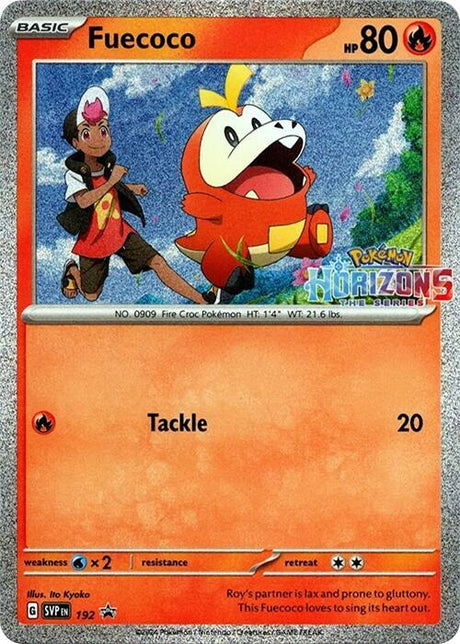 Pokemon - S&V - Black Star Promo - Fuecoco - 192