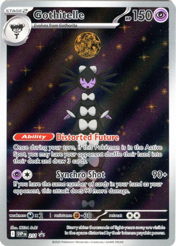 Pokemon - S&V - Black Star Promo - Gothitelle - 211