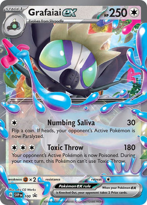 Pokemon - S&V - Black Star Promo - Grafaiai ex - 100