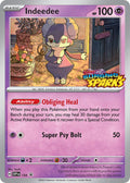 Indeedee SVP 154 Holofoil — Black Star Promo Pokémon card